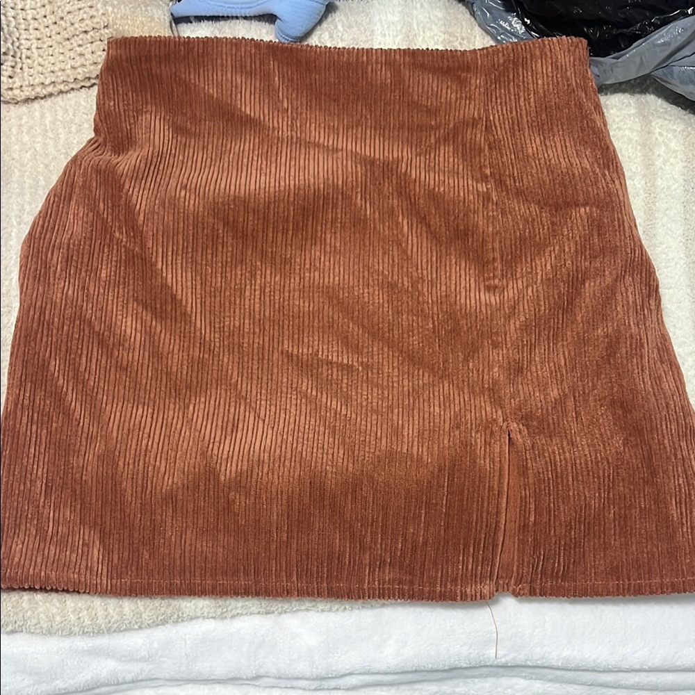 Alterd state Corduroy Tan Skirt